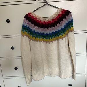 American Eagle Striped Sweatee